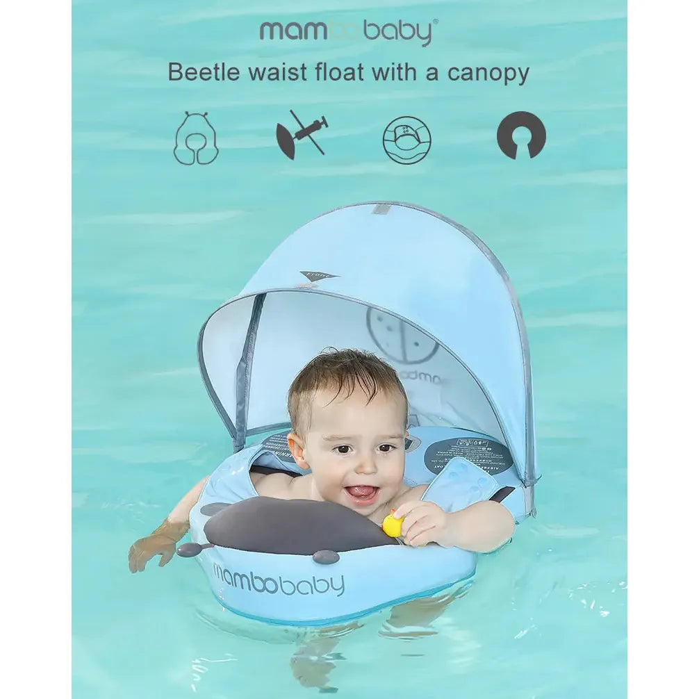 MamboBaby™ Baby Swim Float With Sunshade