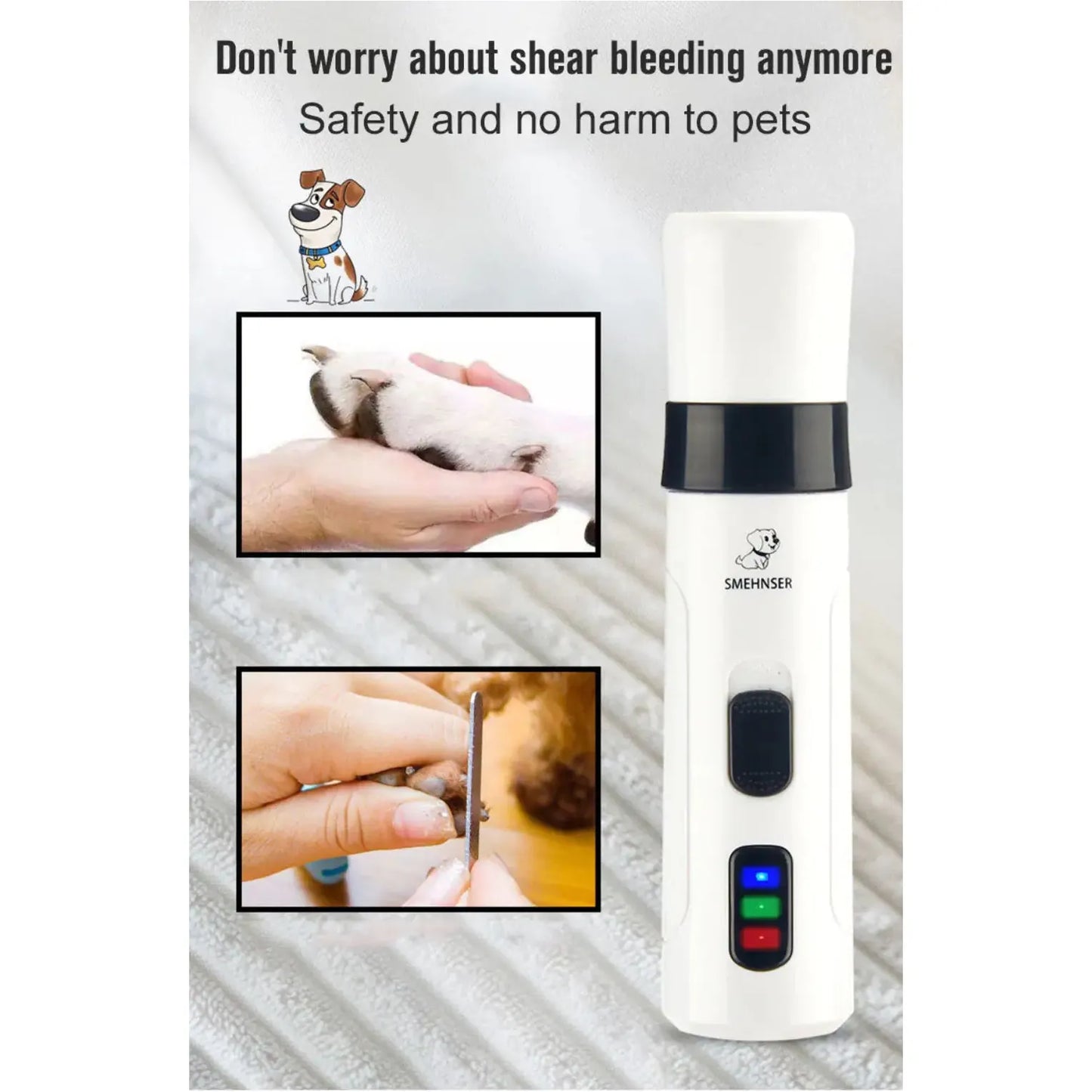 HappyTrim™ Cordless Pet Nail Trimmers