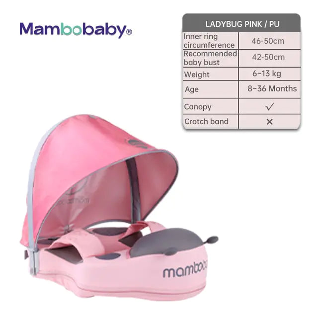 MamboBaby™ Baby Swim Float With Sunshade