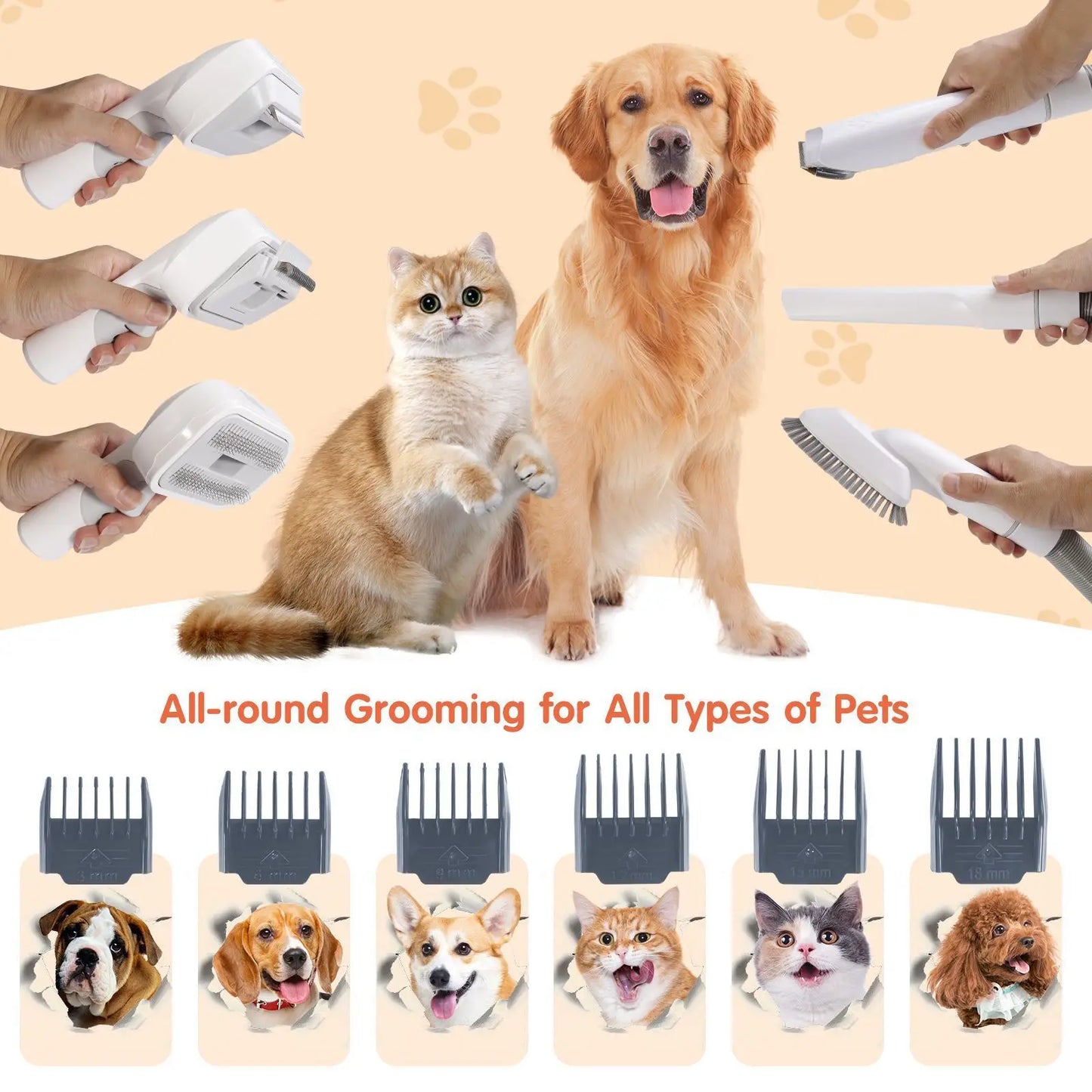 GroomStop™- All-in-One Pet Grooming Kit