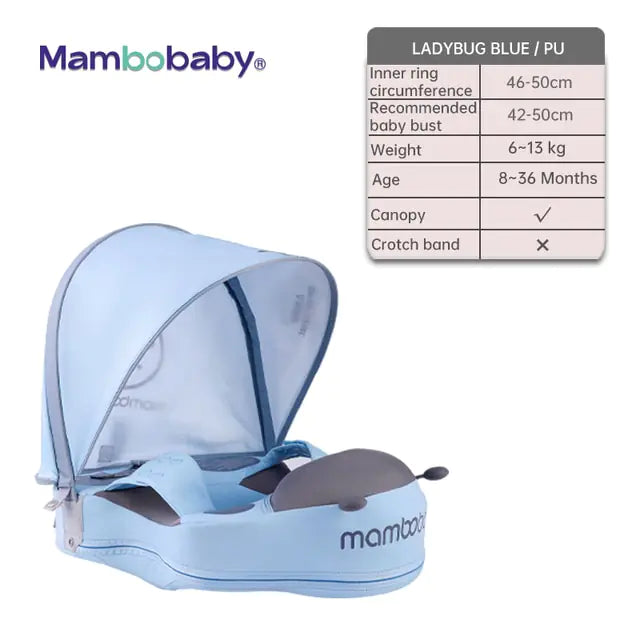 MamboBaby™ Baby Swim Float With Sunshade