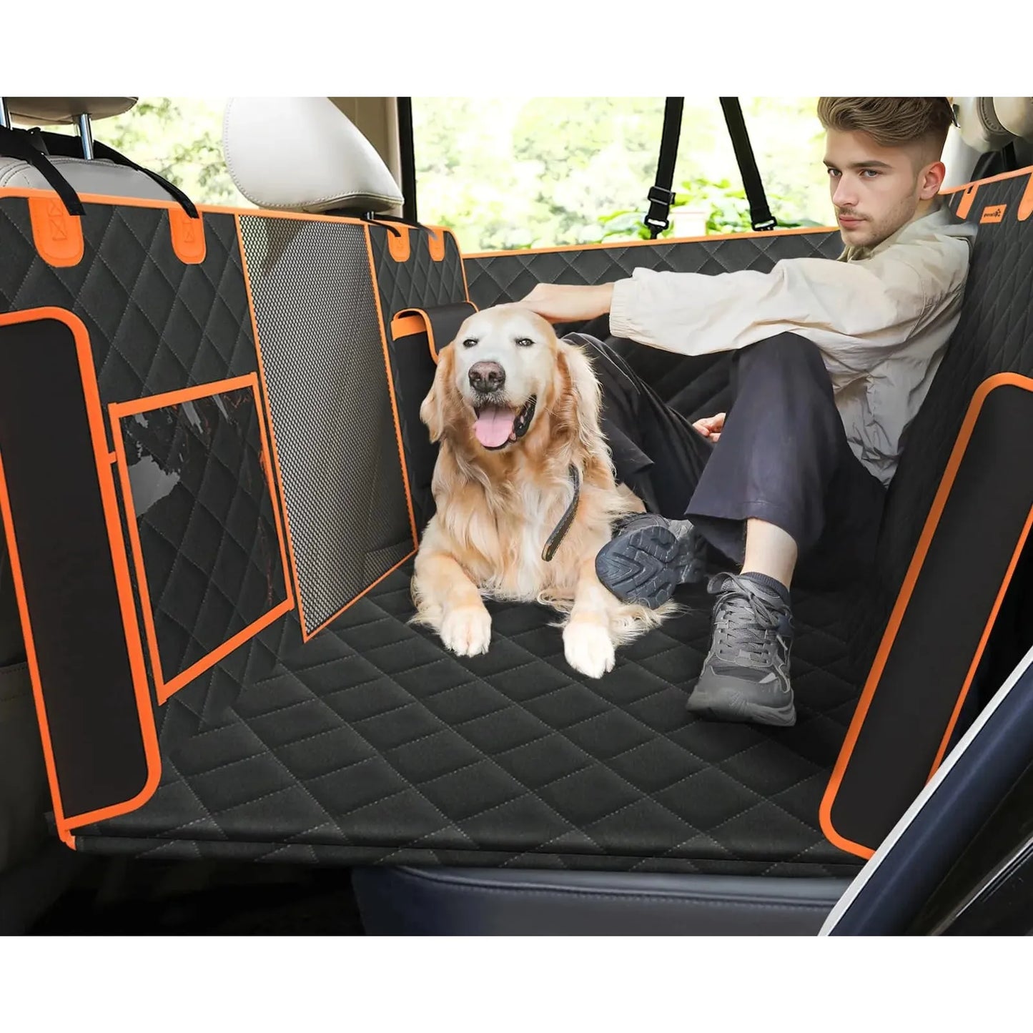 BackseatBuddy™ Pet Backseat Extender Cover