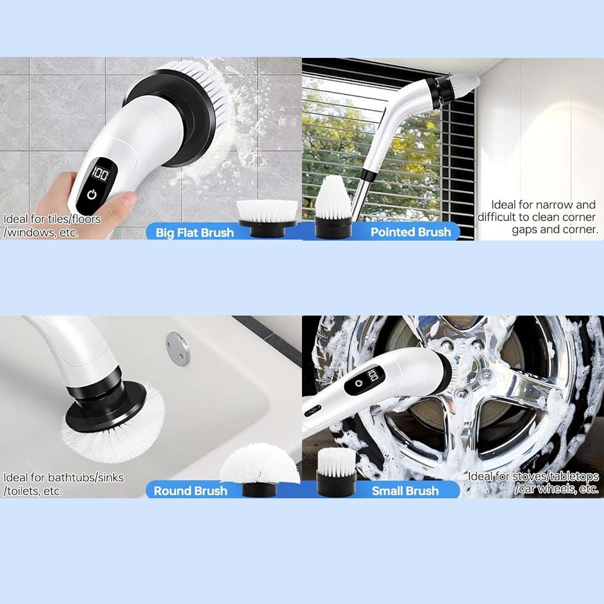 ScrubMate™- Cordless Cleaning Scrubber